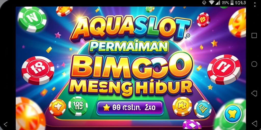 Tampilan gameplay AQUASLOT yang seru dan penuh warna.