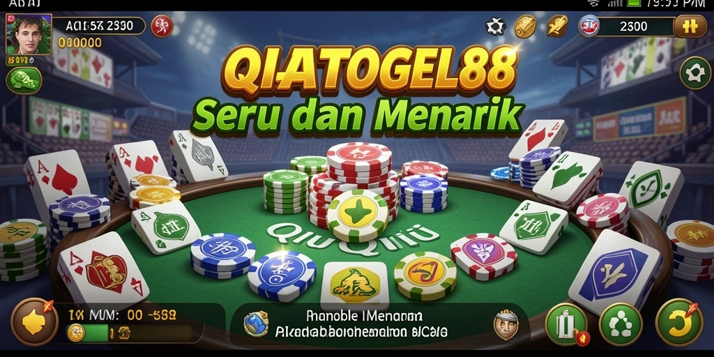 Screenshot gameplay QiuQiu ASIATOGEL88 yang seru.