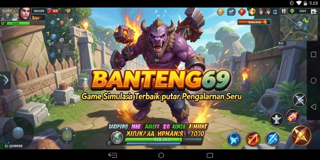 Tampilan gameplay menarik di BANTENG69 dengan grafis memukau.