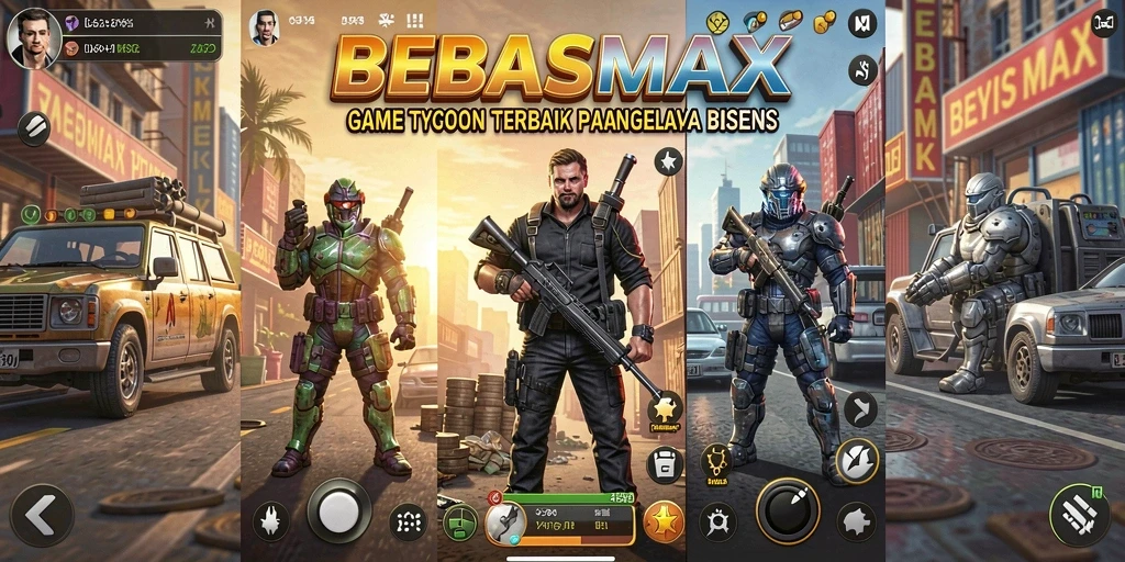 Tampilan gameplay <strong>BEBASMAX</strong> yang seru dan penuh tantangan.
