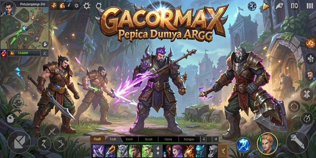 Tampilan gameplay GACORMAX yang memukau dalam dunia ARPG.