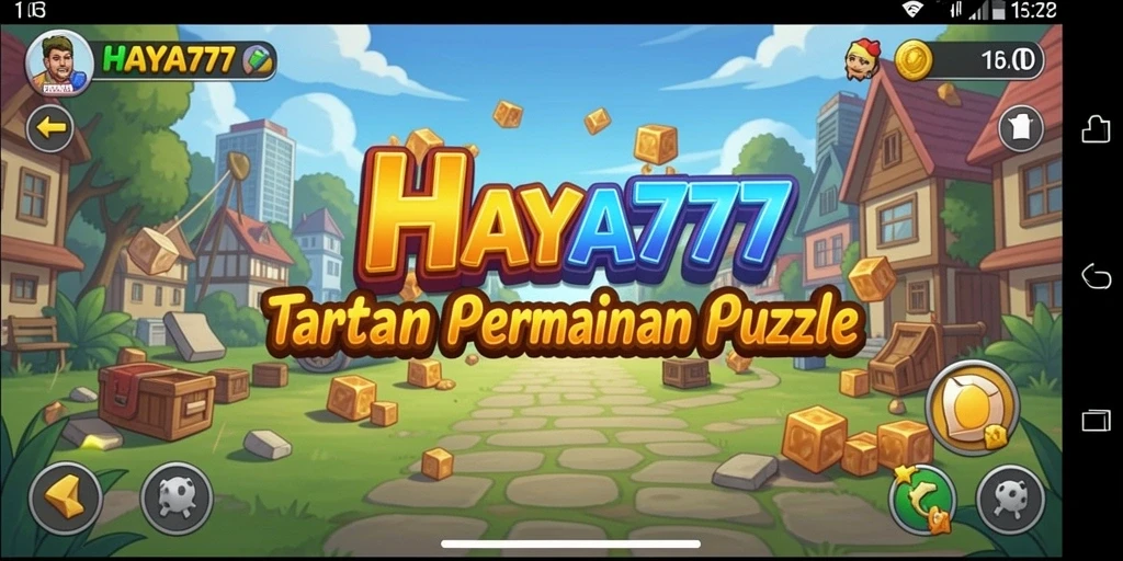 Screenshot gameplay HAYA777 menampilkan tantangan puzzle yang menarik.