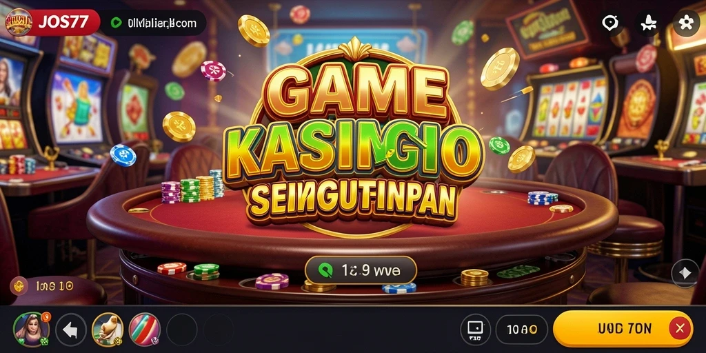 Gameplay menarik JOS77 dengan elemen kasino yang realistis.