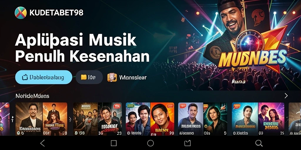 Tampilan antarmuka KUDETABET98 yang modern dan interaktif.
