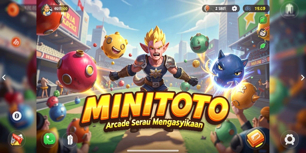 Tampilan gameplay seru dari MINITOTO yang menantang.