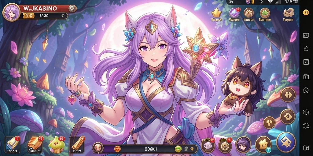 Gameplay WJKASINO menampilkan karakter Anime yang menawan dalam petualangan seru.